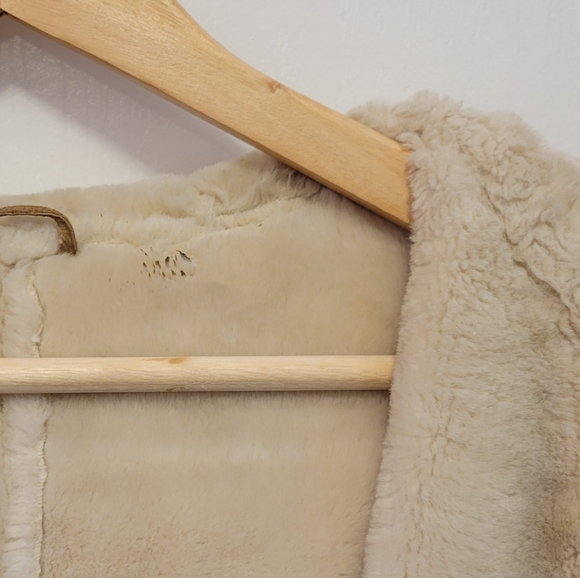 Vintage Genuine Leather Shearling Coat - Picture 10 of 16